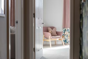 Hallway at 1-bed shared ownership apartments in New Brighton, Wirral