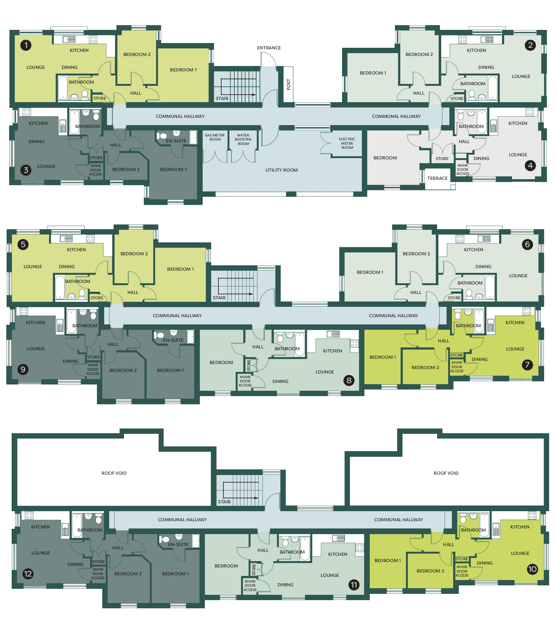 Development siteplan - Contact Onward for an accessible alternative