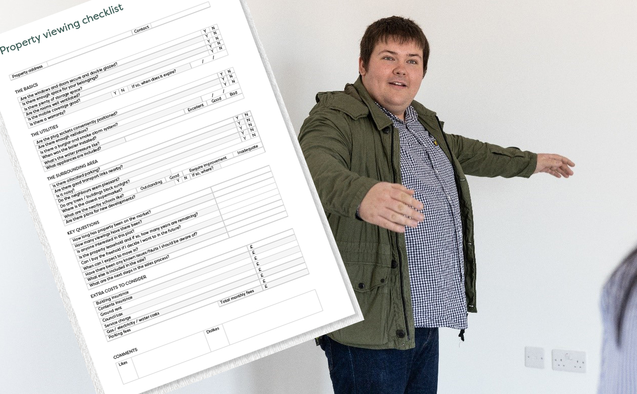New-build property viewing checklist - Onward Living