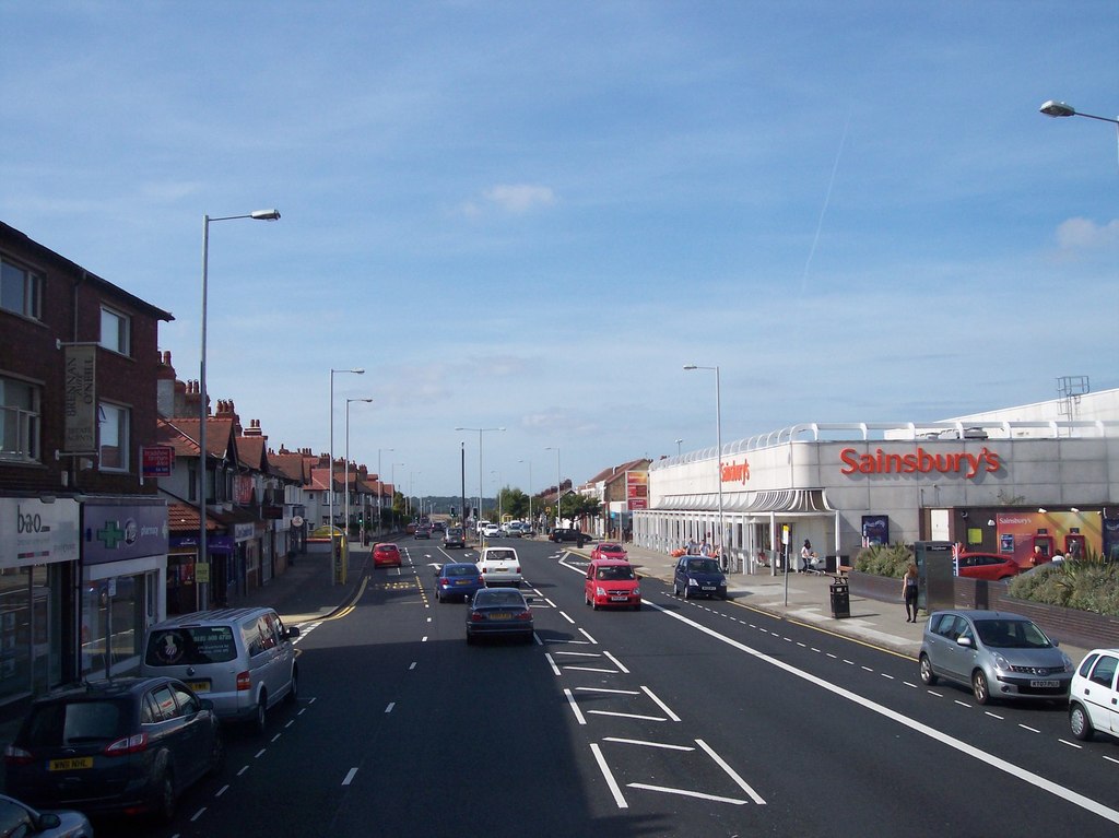 Woodchurch Road in Prenton, Wirral