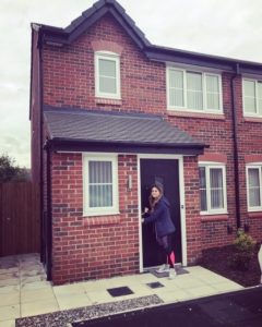 Nat gets keys to her shared ownership home