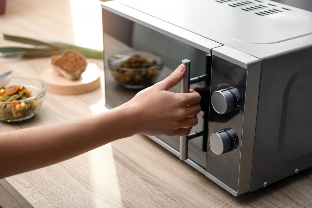 microwave in new home saving energy onward living