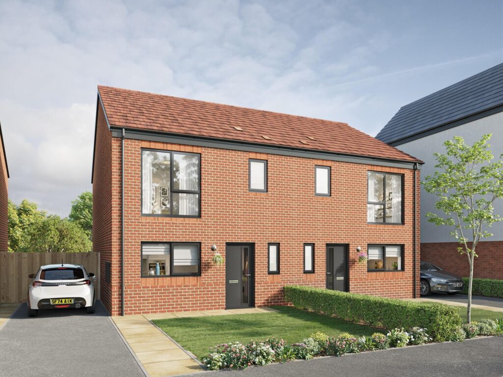 The 3-bedroom Hexham home at Signaller's Croft, Crewe